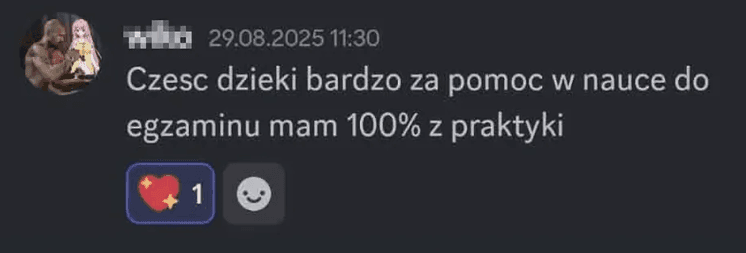 Wiadomość od ucznia 7